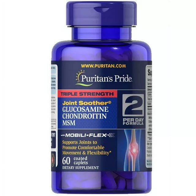 Aelona_Puritan's_Pride_Triple_Strength_1500mg_Glucosamine_Chondroitin