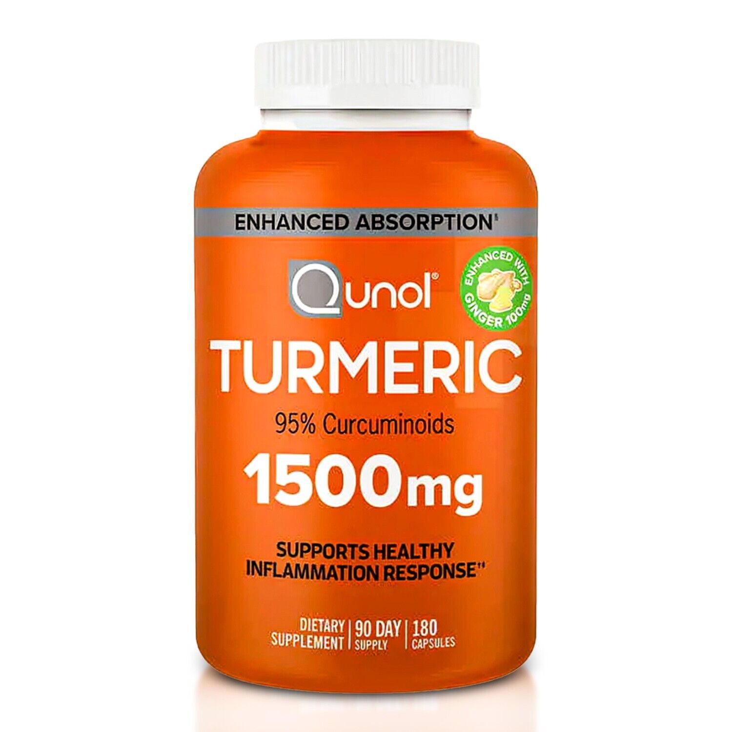 Aelona Qunol Extra Strength Tumeric Curcumin Complex 1500mg 180