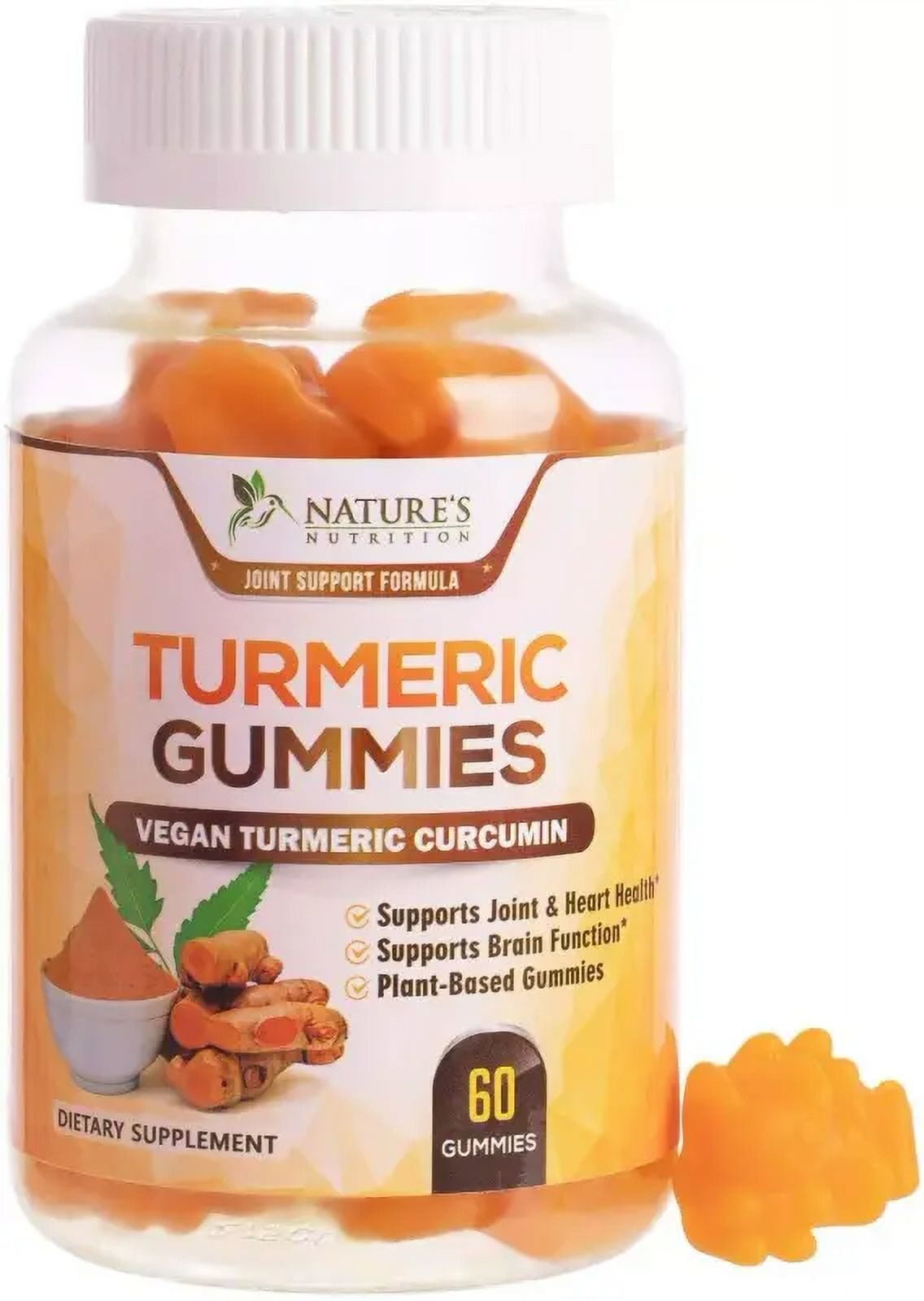 Aelona Turmeric Extra Strength Chewable Joint Support Gummy, High ...