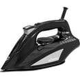 thumbnail image 1 of Aemego Steam Iron for Clothes Portable Anti Drip Clothes Iron Steam Black, 1 of 6