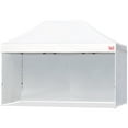 thumbnail image 1 of Tradesparker 8'x12' Pop-up Canopy Tent Commercial Instant Canopies with 4 Removable Zipper Sidewalls,White, 1 of 7