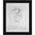 thumbnail image 1 of Aeolus seated on clouds 20x24 Black Ornate Wood Framed Canvas Art by Piranesi, Giovanni Battista, 1 of 2
