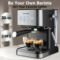 thumbnail image 1 of Aeomjk Coffee Machine Italian Semi-automatic Concentrated High Pressure Extraction Frothed Milk Coffee Machine, 1 of 5