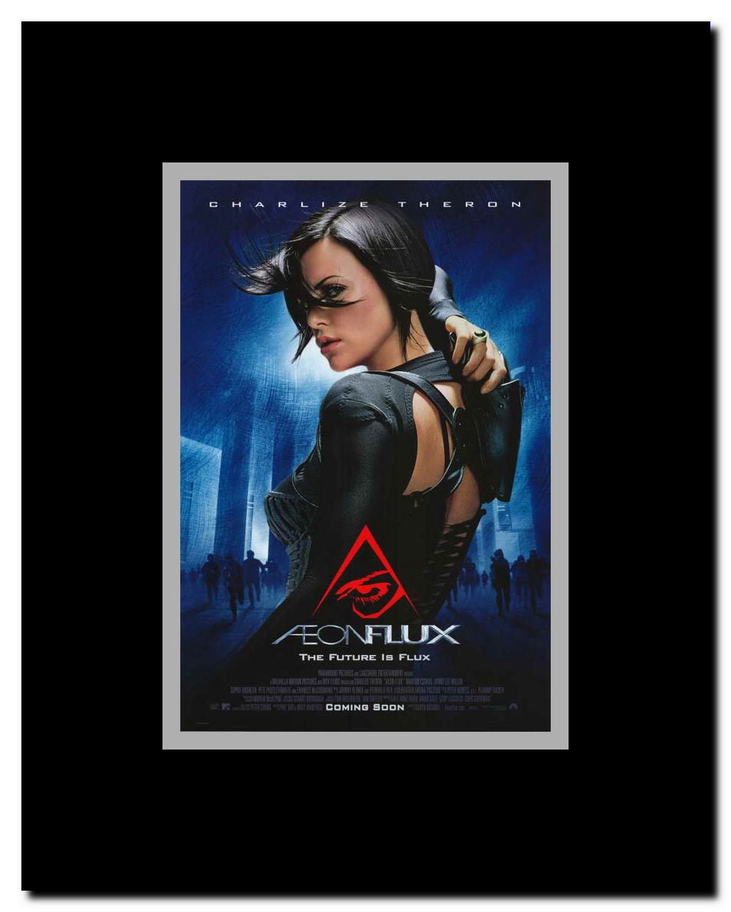 Aeon Flux Framed Movie Poster