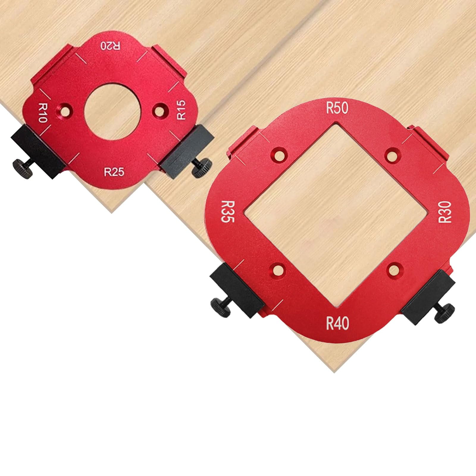 Aepiraza Woodworking Round Corner Radius Templates, Router Table Corner Aepiraza Woodworking Round Corner Radius Templates, Router Table Corner