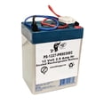 thumbnail image 1 of Aequitron Medical LP6 Volumetric Ventilator replacement battery (rechargeable), 1 of 2