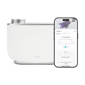 Aera Waterless Essential Oil Diffuser - Alexa & Wi-Fi - White