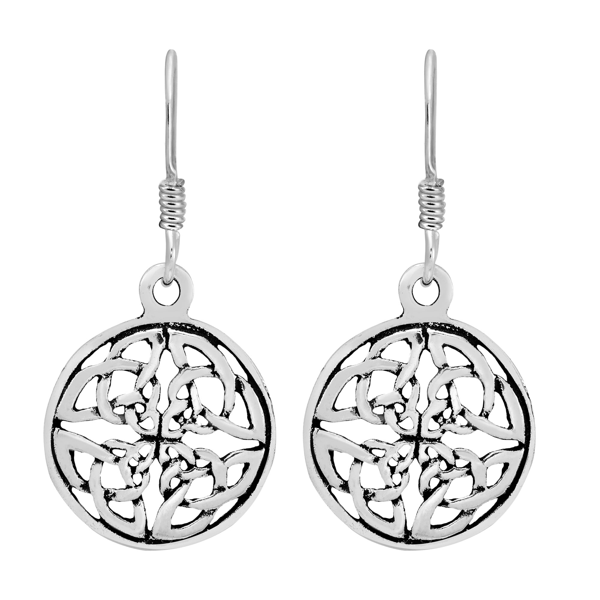 AeraVida Elaborate Art Celtic Knot Four Quadrants Infinity Symbol Round ...