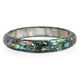 thumbnail image 1 of AeraVida Exquisite Abalone Shell Mosaic Bangle Bracelet for Female Adult, 1 of 6