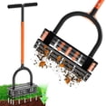 Aerator Lawn Tool - 2-in-1 Reinforced Heavy Duty Manual Lawn Aerator ...