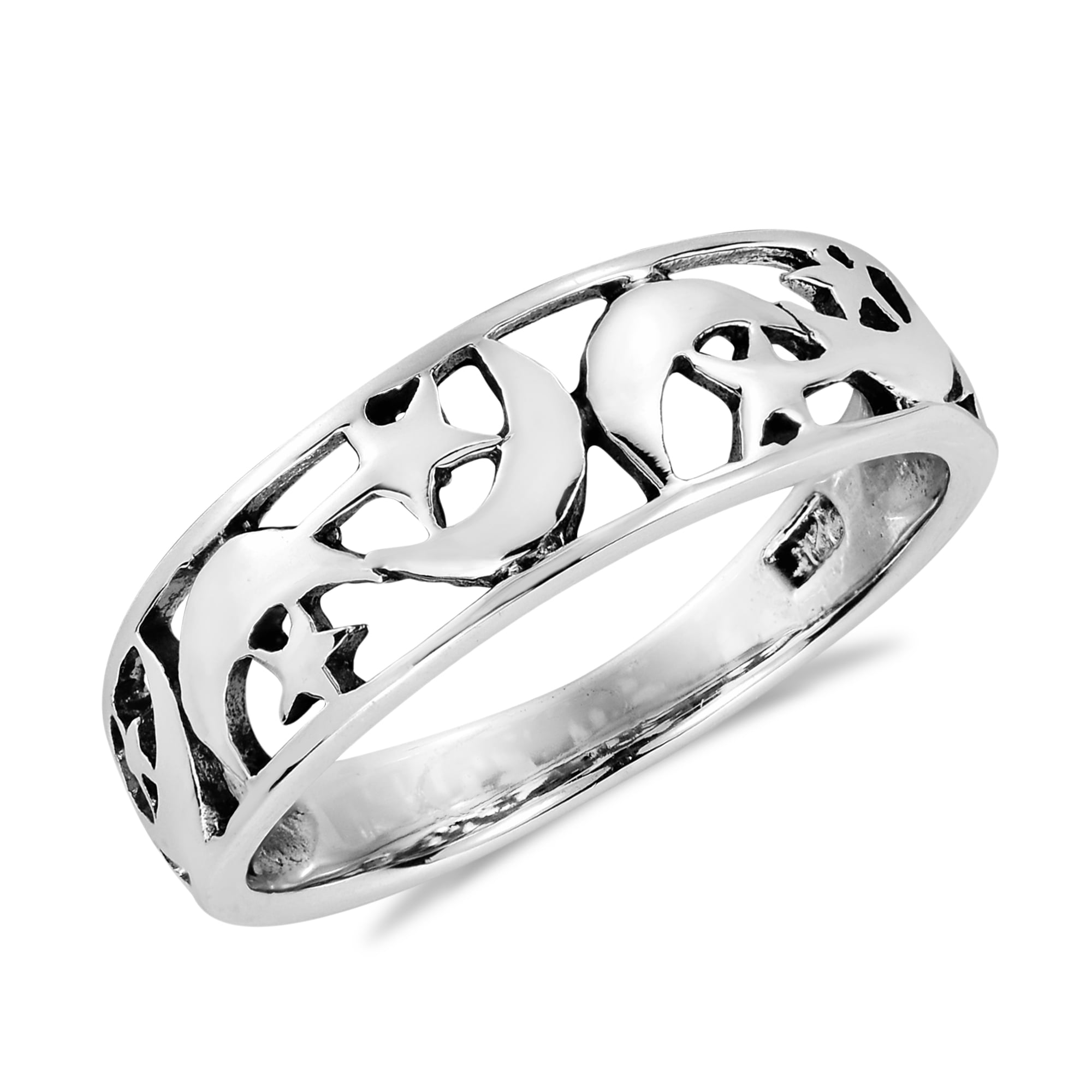 Cute Ring Packs Ring Set Size 6 Silver Ring Bridal Zircon Diamond Elegant  Engagement Wedding Band Ring - Walmart.com
