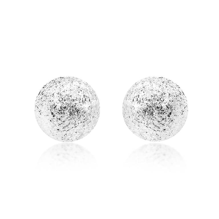 AeraVida Minimalist Oval .925 Sterling Silver Stud Earrings For Women - Shiny Polished Post Earrings, 4x6mm
