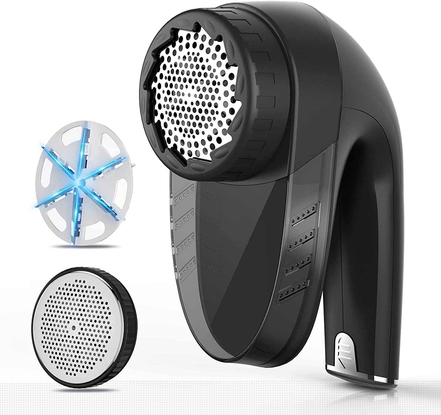 thumbnail image 1 of Aerb Electric Fabric Shaver, Lint Remover, Sweater Shaver with Foil Mesh & 6-Leaf Blades for All Types Fabric Efficient Bobbles Fuzz Removing, 1 of 5