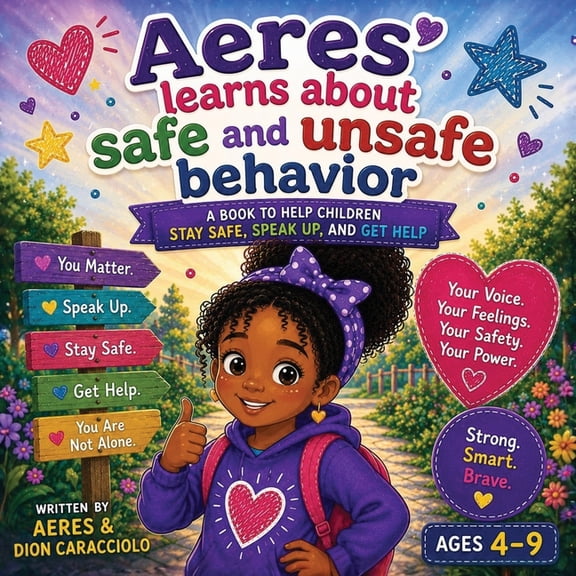 Aeres learns about Safe and Unsafe Behavior: A Book to Help Children Stay Safe, Speak Up, and get Help, (Paperback)