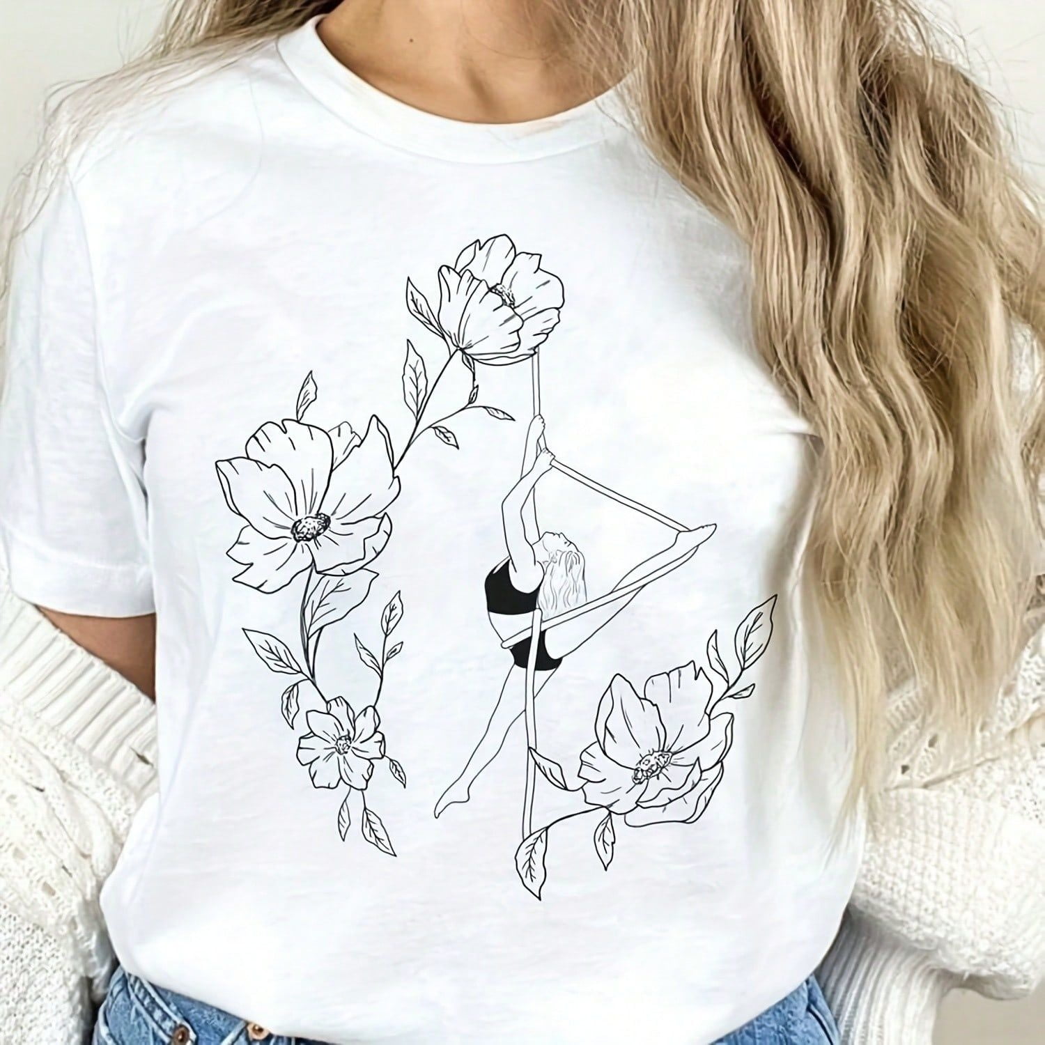 Aerial Dance T Aerialist Aerial Rope Gift Aerialisircus Gift Aerial ...