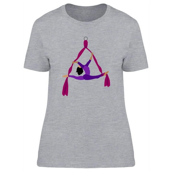 Aerial Dance Woman T-Shirt Women -Image by Shutterstock, Female Small