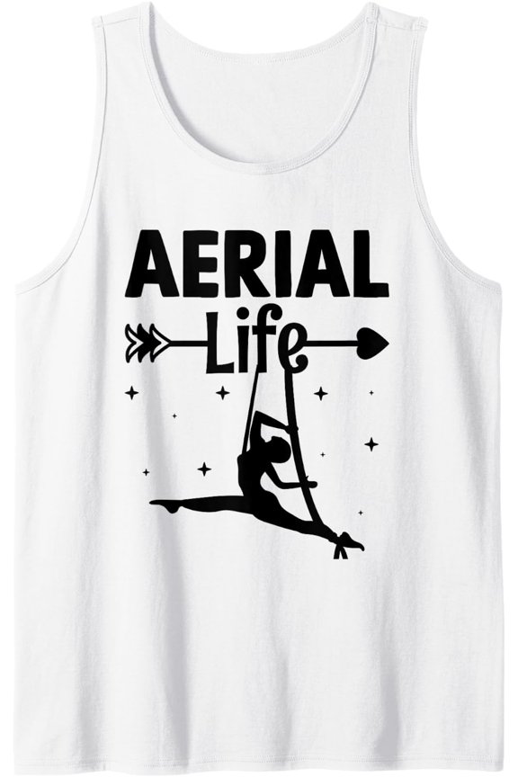 Aerial Life Aerial Silk Yoga Gymnast Aerialist Acrobatics Tank Top Size S-3XL