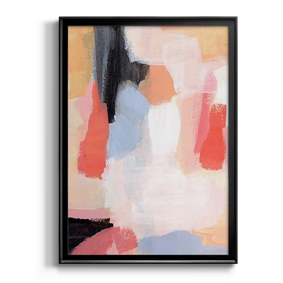 Aerial Scarlet II Premium Framed Print, in Gold, Black, or Silver - Ready to Hang