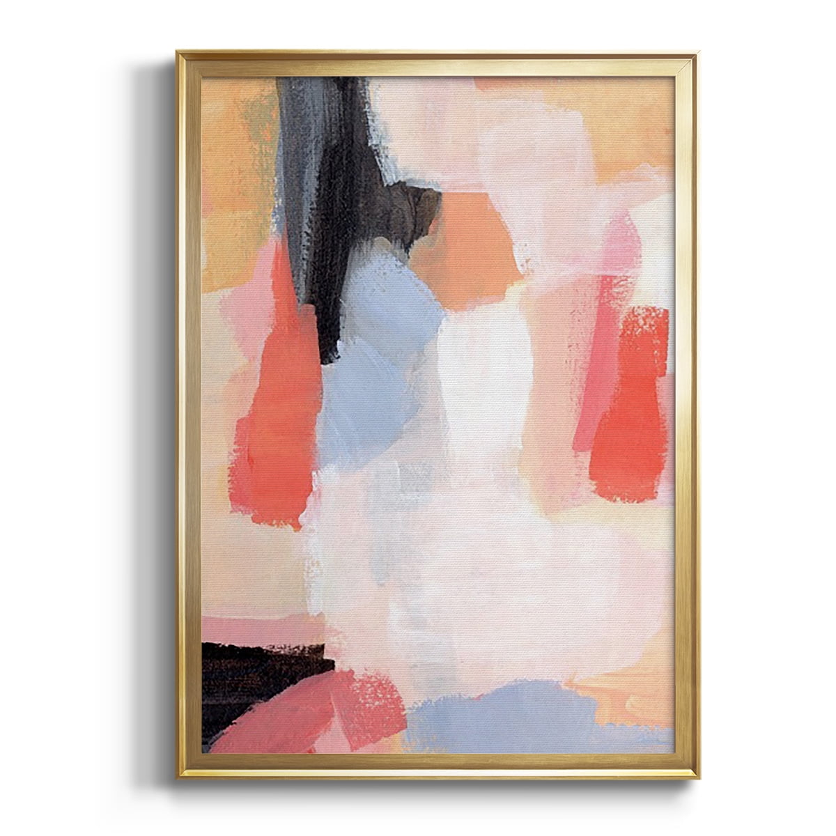 Aerial Scarlet II Premium Framed Print, in Gold, Black, or Silver - Ready to Hang