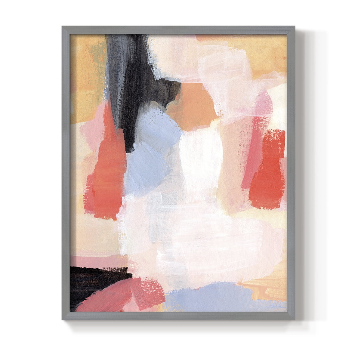 Aerial Scarlet II in Paper Solid Wood 16 x 20 Framed Print