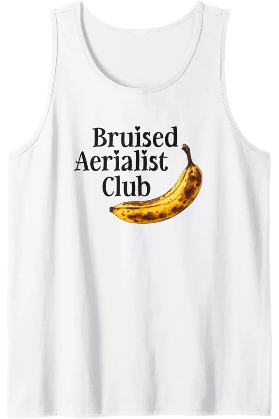 Aerial Silk Hoop Bruised Aerialist Club Acrobatics Circus Tank Top Size S-3XL