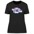 thumbnail image 1 of Aerial Silk Sport Dancer T-Shirt Women -Image by Shutterstock, Female Medium, 1 of 4