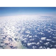Aerial View Of Clouds And Sky Poster Print by - 24 x 19