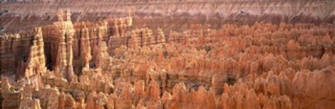Aerial View Of The Grand Canyon Bryce Canyon National Park Utah USA Canvas Art - Panoramic Images (18 x 6)