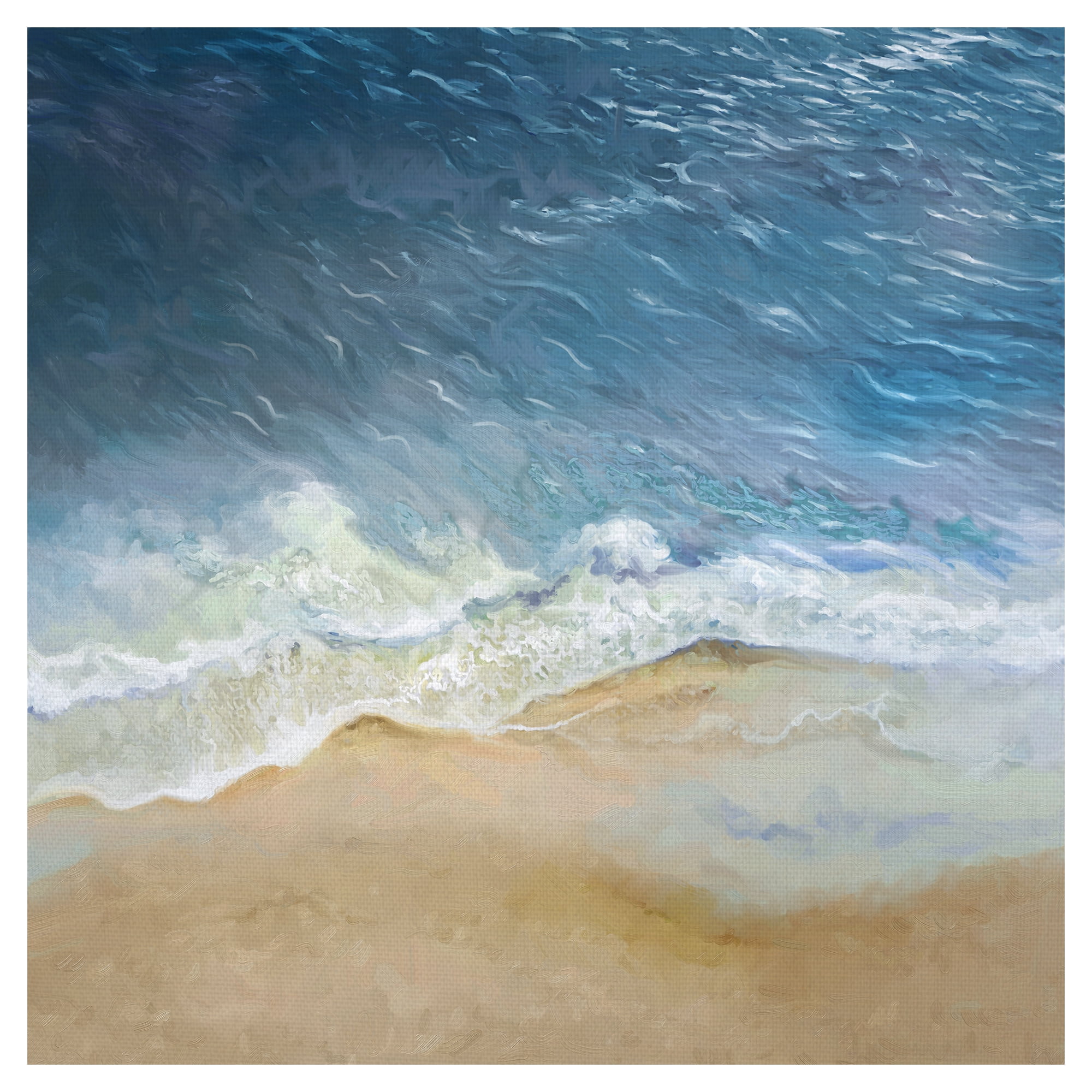 Aerial View by Studio Arts Wrapped Canvas Art Print