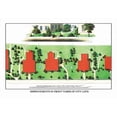 thumbnail image 1 of Aerial Views of landscape plans rendered by a landscape architect showing the house in its setting amidst plantings and trees Poster Print by J. Weidermann (24 x 36), 1 of 1