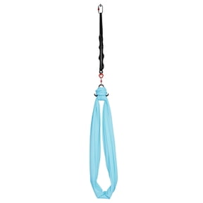 Aerial Yoga Hammock 300 lb Capacity, Nylon Fabric Yoga Swing with Daisy Chain, 2-in-1 Aerial Silk for Unisex