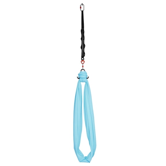Aerial Yoga Hammock 300 lb Capacity, Nylon Fabric Yoga Swing with Daisy Chain, 2-in-1 Aerial Silk for Unisex