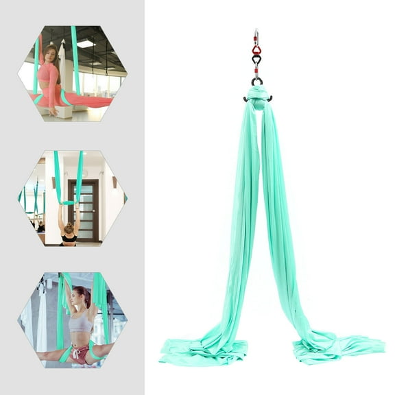 Aerial Yoga Practice Polyester Strap, Great for Aerial Yoga, Aerial Dance, Aerial Acrobatics, Dance, or Just Relaxing, for Gym, Yoga Club, Yoga Classroom, and More ( 6*2.6m/19.68*8.53 ft)