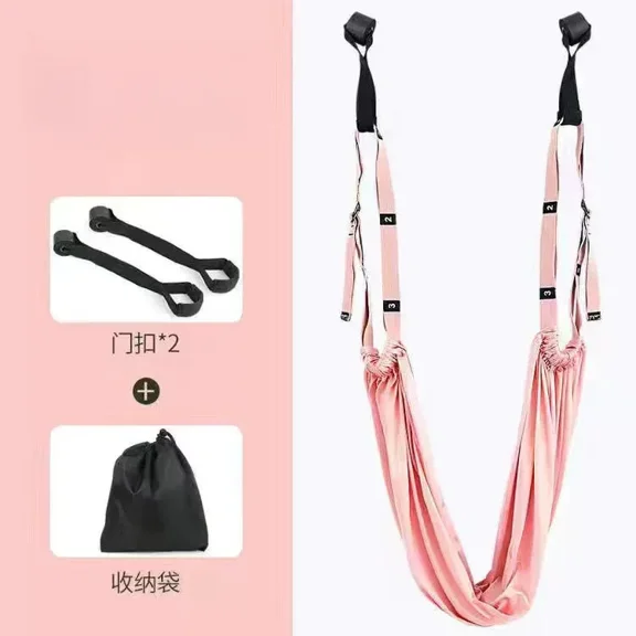 Aerial Yoga Strap Pull Rope Woman Hammock Stretch Leg Splits Trainer Female Gym Belt Aerial Hammock Swing Stretching Inversion