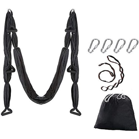 Aerial Yoga Swing Set, Ultra Strong Hammock Trapeze Extension, Antigravity Ceiling Hanging Sling Inversion Exercises