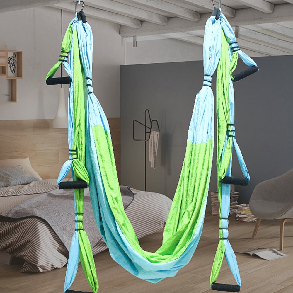 Aerial Yoga Swing, Ultra Strong Yoga Hammock Trapezoid Extension, Anti-Gravity Ceiling Hanging Yoga Sling Inversion Exercises