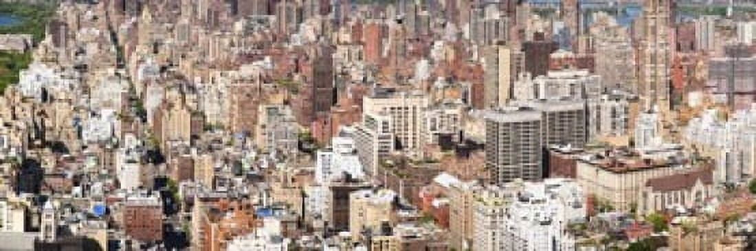 Aerial view of a city New York City New York State USA 2011 Canvas Art - Panoramic Images (18 x 6)
