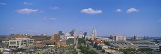 Aerial view of a city St Louis Missouri USA Canvas Art - Panoramic Images (36 x 12)
