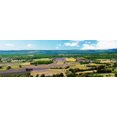 thumbnail image 1 of Aerial view of fields, Provence-Alpes-Cote d'Azur, France Poster Print (18 x 6), 1 of 1