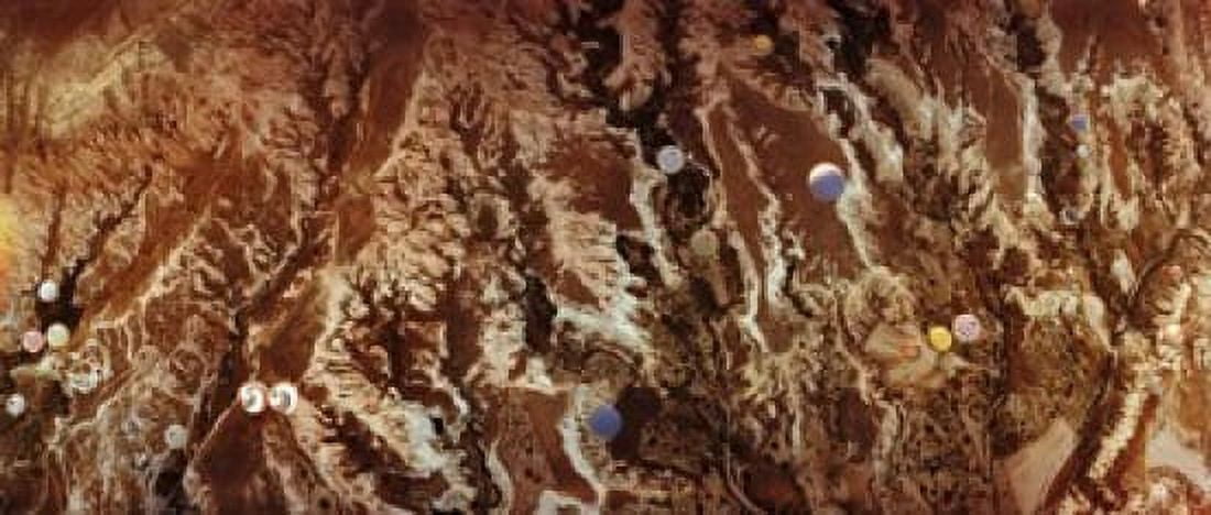 Aerial view of hot air balloons over landscape at sunrise Cappadocia Central Anatolia Region Turkey Canvas Art - Panoramic Images (30 x 13)