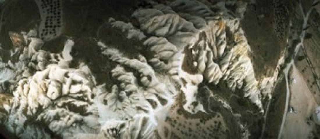 Aerial view of rock formations Cappadocia Central Anatolia Region Turkey Canvas Art - Panoramic Images (15 x 7)