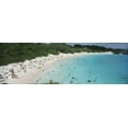 thumbnail image 1 of Aerial view of tourists on the beach, Horseshoe Bay, Bermuda Poster Print (18 x 6), 1 of 1