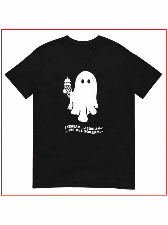 Aerie Halloween Big Chill I Scream For Ice Cream Unisex T Shirt V90016 Size S- 5XL