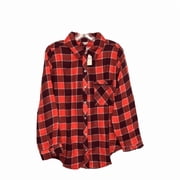 Aerie Womens Flannel Pijama Top Part of a Matching Set! Shirt, M