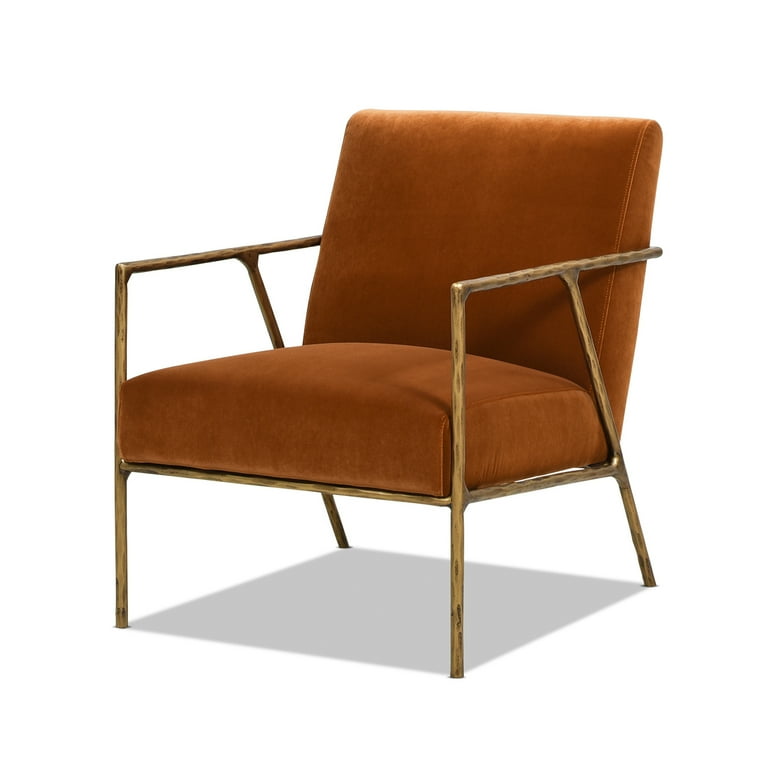 Brass armchair online