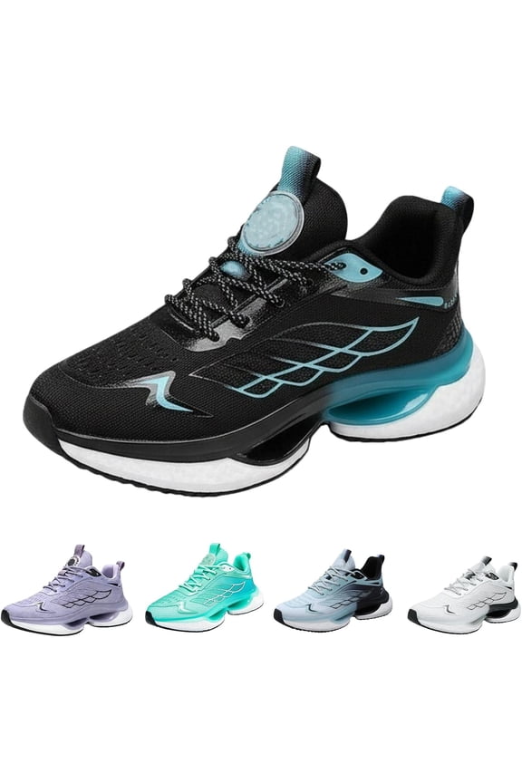 Aerion Sneakers for Men Women Wide Toe Box Supportive Comfort Walking Shoes with Arch Support,Lightweight Breathable Mesh Orthopedic Running Sneakers Cloud Cushion Non-Slip Sole Sport Shoes