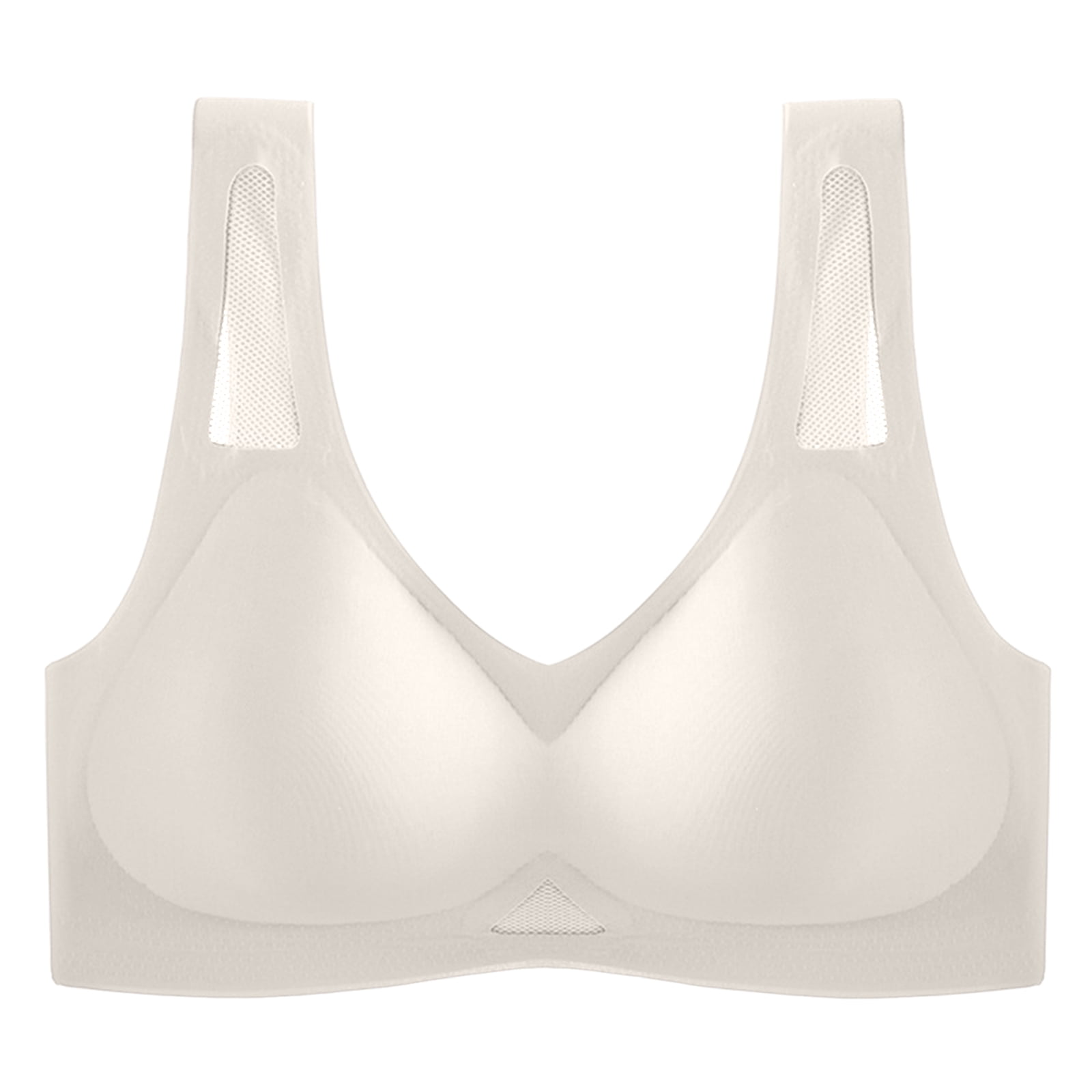 Aerisoft Bra, Aerisoft - Breathable Comfort Bra, Breathable Anti Sagging Breast Bras, Supportive Everyday Brassiere White 36