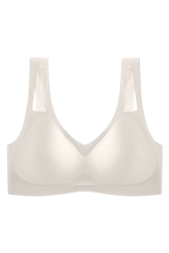 Aerisoft Bra, Aerisoft - Breathable Comfort Bra, Breathable Anti Sagging Breast Bras, Supportive Everyday Brassiere White 38