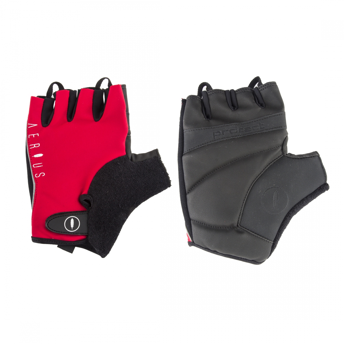 Aerius Classic Glove Red SM Unisex Fingerless
