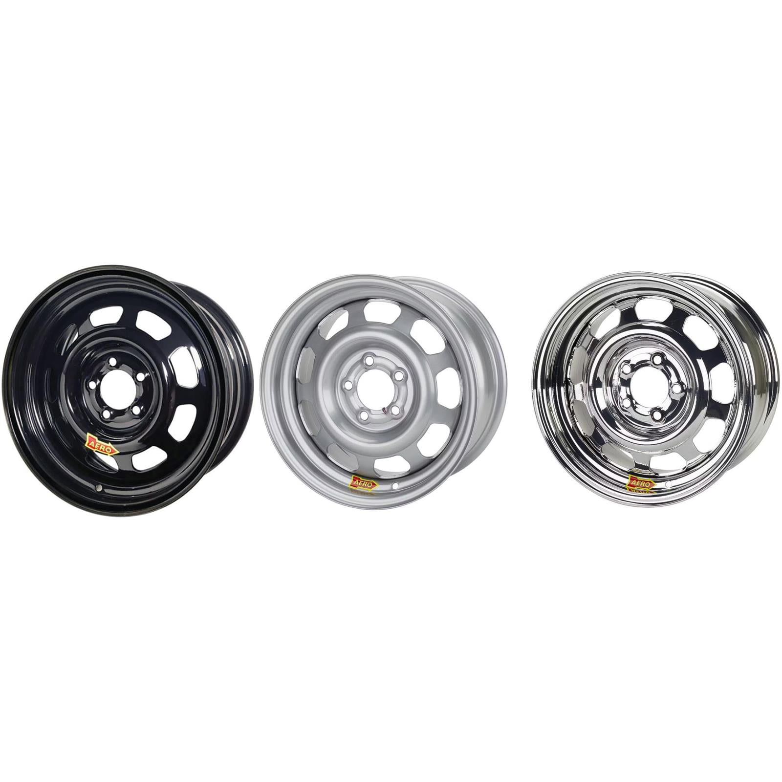 Aero 44-074055 44 Series Sport Compact IMCA Wheel, 14x7 Aero 44-074055 44 Series Sport Compact IMCA Wheel, 14x7